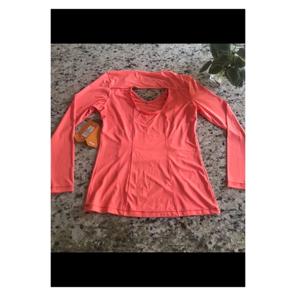 NWT AVIA ORANGE WORK OUT  TOP - Picture 1 of 12